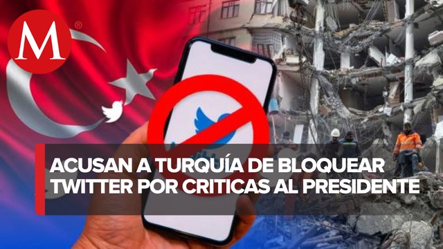 Turquía bloquea Twitter por críticas contra Erdogan tras terremoto