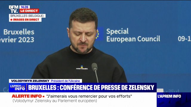 Pour les dirigeants européens, la paix à long terme ne sera possible que si l'Ukraine obtient la victoire et devient membre de l'Union européenne , relate Volodymyr Zelensky