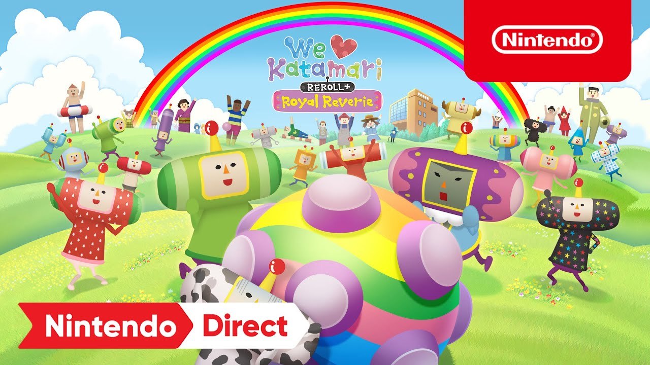 Trailer de anúncio de We Love Katamari REROLL + Royal Reverie | Vídeo: Nintendo/Divulgação