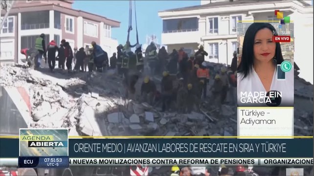 Agenda Abierta 09-02: Siria y Türkiye reportan más de 16 mil fallecidos por terremotos