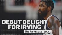 Dallas debut delight for Kyrie Irving