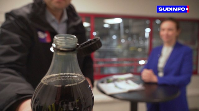 La boss de COCA nous fait visiter l'usine d'Anvers.