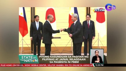 Pitong kasunduan sa pagitan ng Pilipinas at Japan, nilagdaan sa pagbisita ni PBBM | SONA