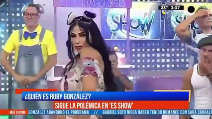 Ernesto Chavana y Ruby González se enfrentan en 'Chismorreo'
