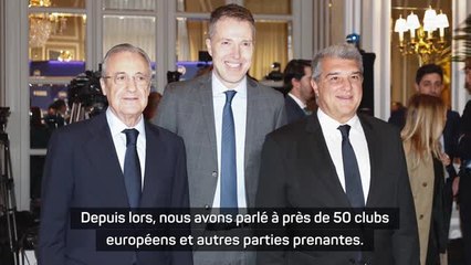 Super Ligue - Reichart : "Les fondements mêmes du football européen sont menacés"