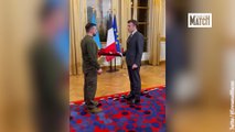 Guerre en Ukraine : Zelensky à Paris, accueilli par Macron à l'Elysée
