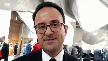 Earthquake: Turkish Consulate general Ozgur Yavuzer at the Scottish Parliament