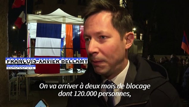 Paris: rassemblement contre le blocus du Nagorny Karabakh par l'Azerbaïdjan