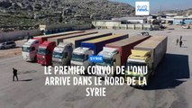 Tremblement de terre en Syrie : le premier convoi de l'ONU a franchi la frontière