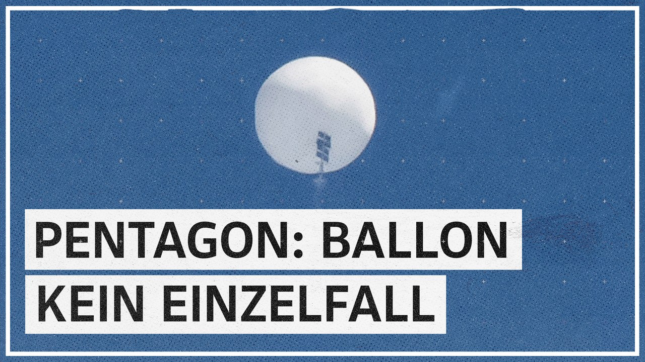 Pentagon: Ballon war kein Einzelfall