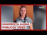 Humorista alemã Lea Maria denuncia marido, Juliano Gaspar, por violência doméstica