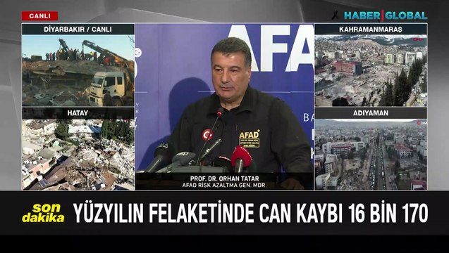 AFAD Risk Azaltma Genel Müdürü Prof. Dr. Orhan Tatar: 1400'ün üzerinde artçı oldu, hasarlı binalara girilmemeli