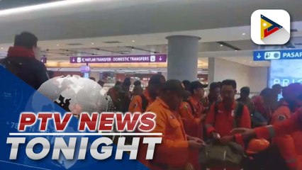 82-man PH search, rescue & recovery mission arrives in Turkiye