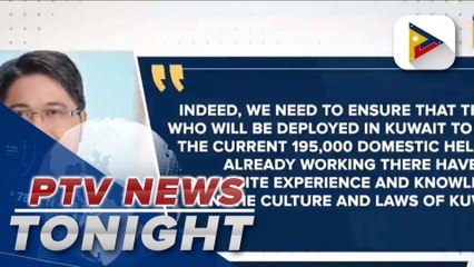 DMW assures ban on 1st-time domestic helpers to Kuwait merely meant to protect them