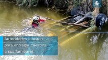 Mueren migrantes ahogados en camioneta que cayó a canal en Nuevo León, 8 eran de Guatemala