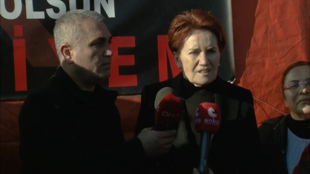 Akşener deprem bölgesinden seslendi: Karmaşanın temel problemi tek adam sistemidir