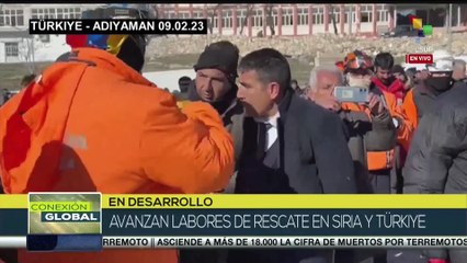 Fuerza de Tarea Humanitaria Simón Bolívar, de Venezuela, continúa desplegada en Türkiye y Siria