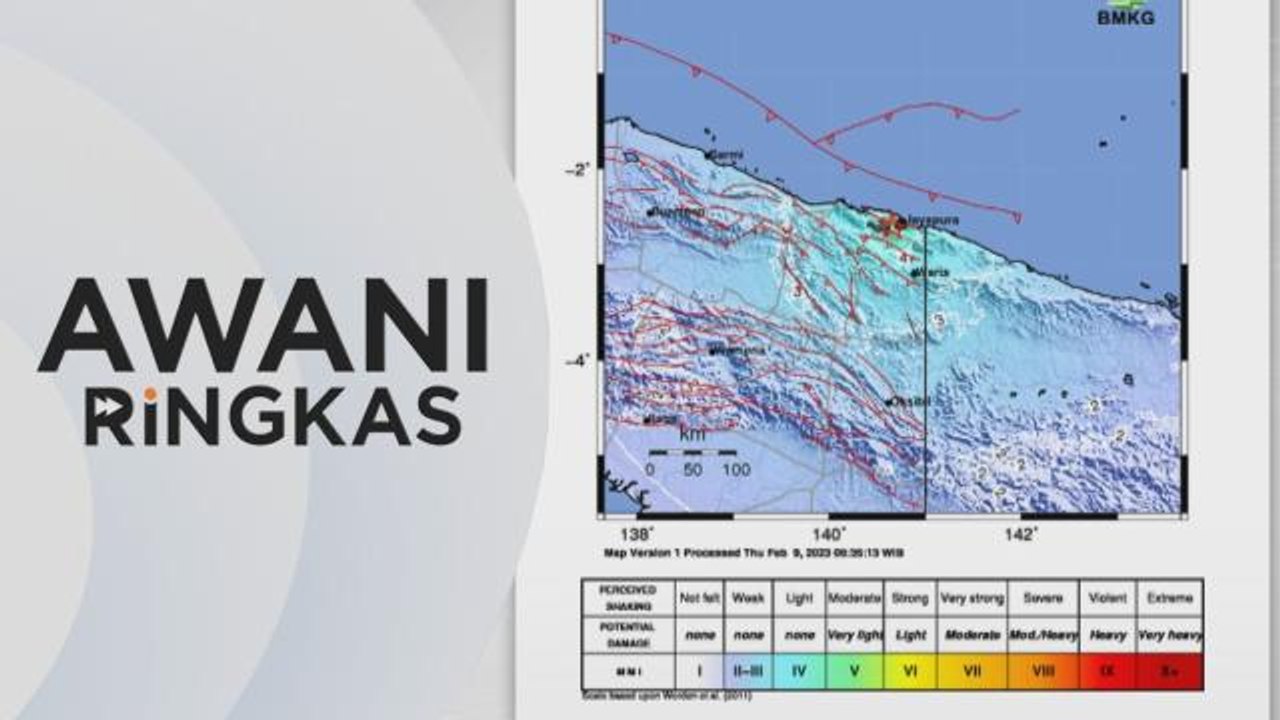 AWANI Ringkas: Papua dilanda gempa bumi
