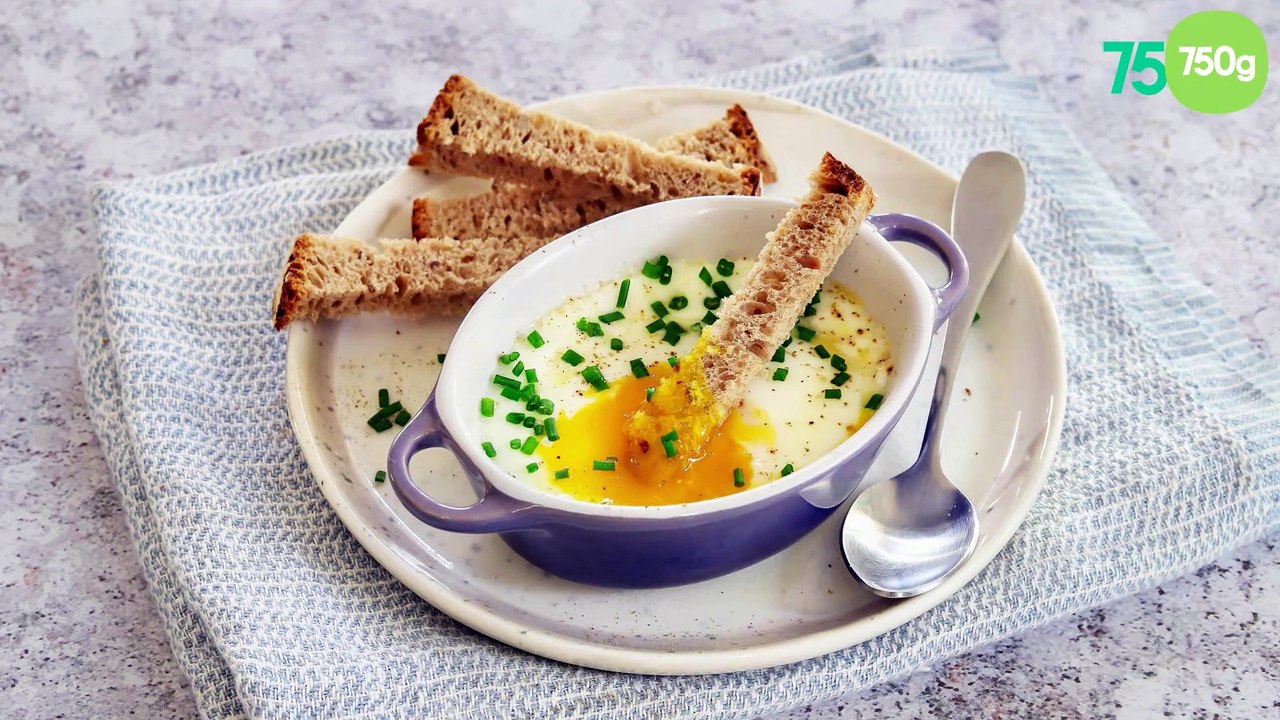 Oeuf cocotte vapeur