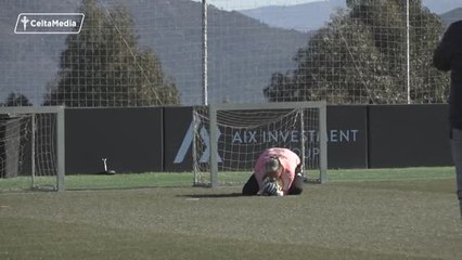 Download Video: Diego Alves ya se ejercita con el Celta pensando en el Atlético