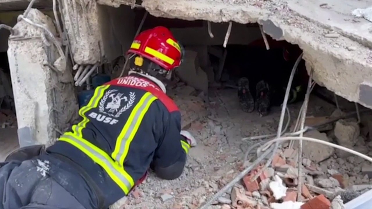 El espectacular trabajo de los equipos de rescate españoles en Turquía