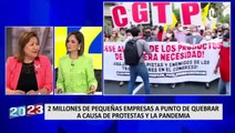 Ana María Choquehuanca: “Huelga de CGTP no tiene demanda social sino política”