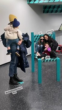 Alexandra Rosenfeld et ses filles Ava, 12 ans et Jim, 3 ans