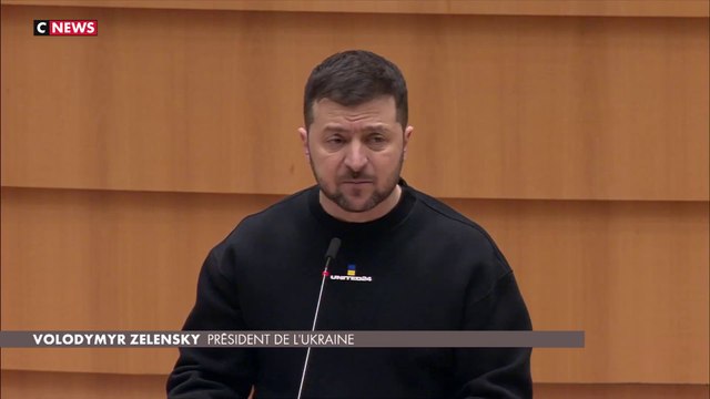 Ce qu’il faut retenir du discours de Volodomyr Zelensky devant le parlement européen