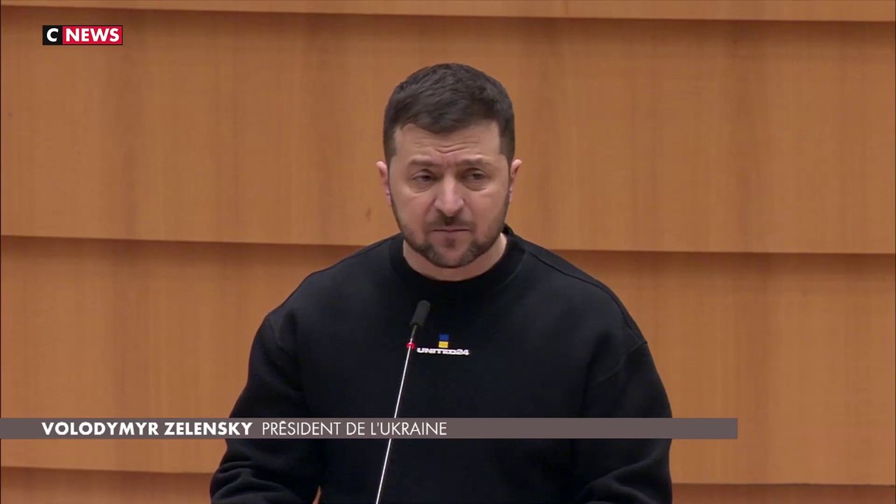 Ce qu’il faut retenir du discours de Volodomyr Zelensky devant le parlement européen