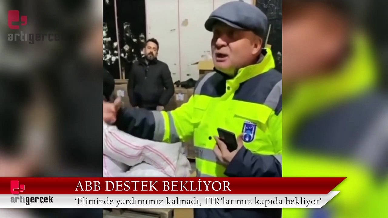 ABB yardım severlerden destek bekliyor: 'Elimizde yardımımız kalmadı, TIR'larımız bekliyor'