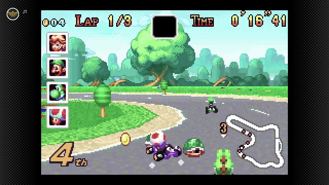 Aperçu des jeux Game Boy Advance sur Nintendo Switch Online