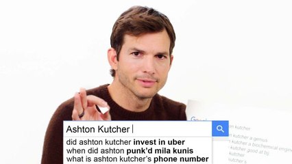 Ashton Kutcher Answers the Web's Most Searched Questions