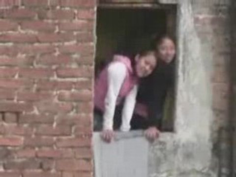 Démonstration de foot et de capoeira, mais en melangé