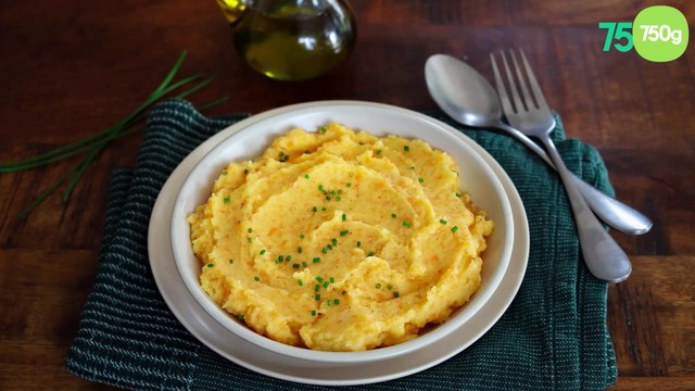 Purée de cèleri rave, carottes et pommes de terre