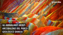 Gli ammalianti monti arcobaleno del parco geologico Danxia