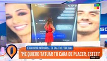 Filtran los chats infernales entre Fede Bal y Estefi Berardi