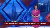 Penyaluran Bansos Tak Tepat Sasaran, Warga Blitar Geruduk Kantor Desa!