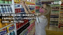 Niente medicine! In questa farmacia tutti i prodotti sono...in feltro!