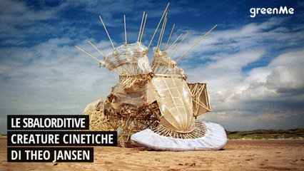 Le sbalorditive creature cinetiche di Theo Jansen