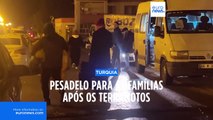 Famílias turcas desesperam com falta de teto seguro