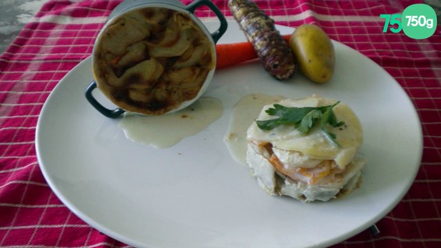 Gratin façon dauphinois aux légumes