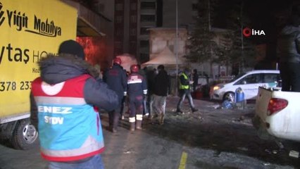 Bakan Soylu ikinci depremin merkez üssü olan Elbistan'da