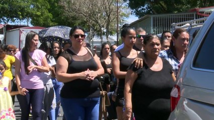 FUNERAL VICTIMA ASALTO BUS