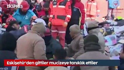 Eskişehirli sağlıkçılar Malatya'da bir mucizeye daha tanıklık etti