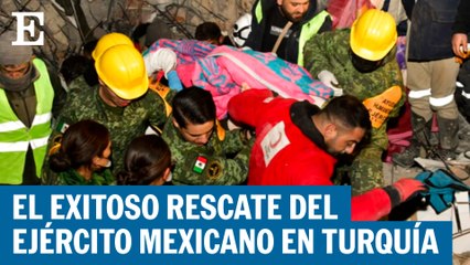 Rescate del Ejército Mexicano en Turquía