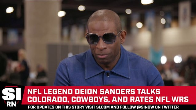 NFL Legend and Colorado Head Coach Deion Sanders Talks Cowboys and Ranks NFL Wide Receivers