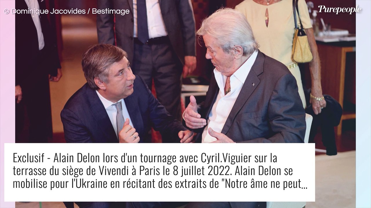 Alain Delon et Catherine Deneuve, deux magnifiques acteurs pour la cause de l'Ukraine par Cyril Viguier