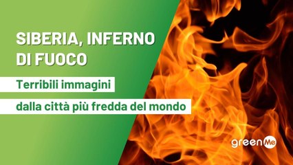 Siberia, inferno di fuoco Terribili immagini dalla città più fredda del mondo