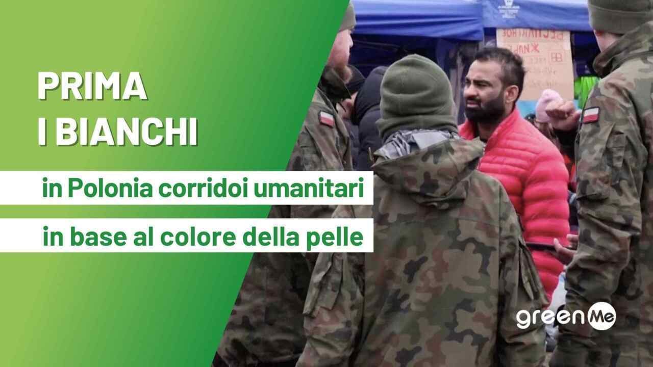 Prima i bianchi in Polonia corridoi umanitari in base al colore della pelle