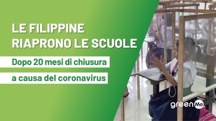 Download Video: Le Filippine riaprono le scuole dopo 20 mesi di chiusura a causa del coronavirus